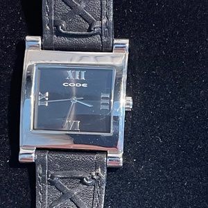 Women's CODE Watch - Silver With Black Face